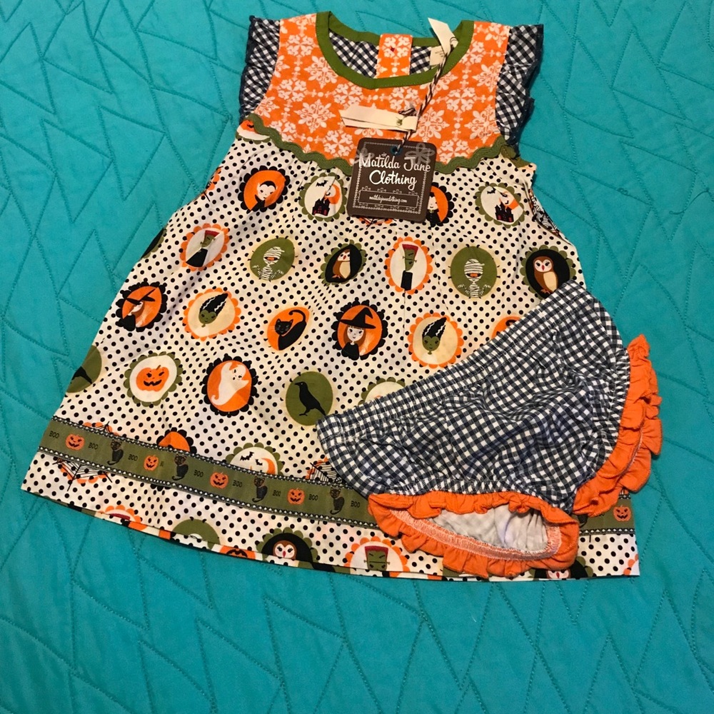 Matilda Jane Halloween Dress 6-12 months
